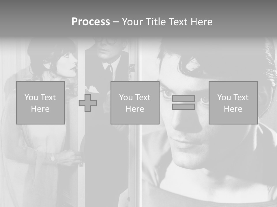 Beautiful Actors PowerPoint Template