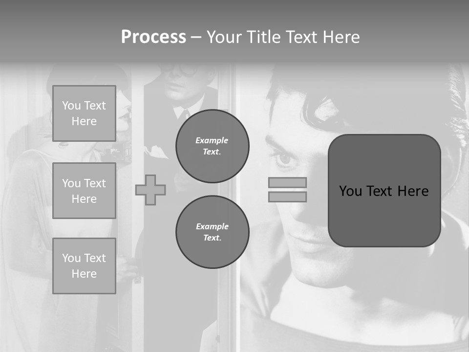 Beautiful Actors PowerPoint Template