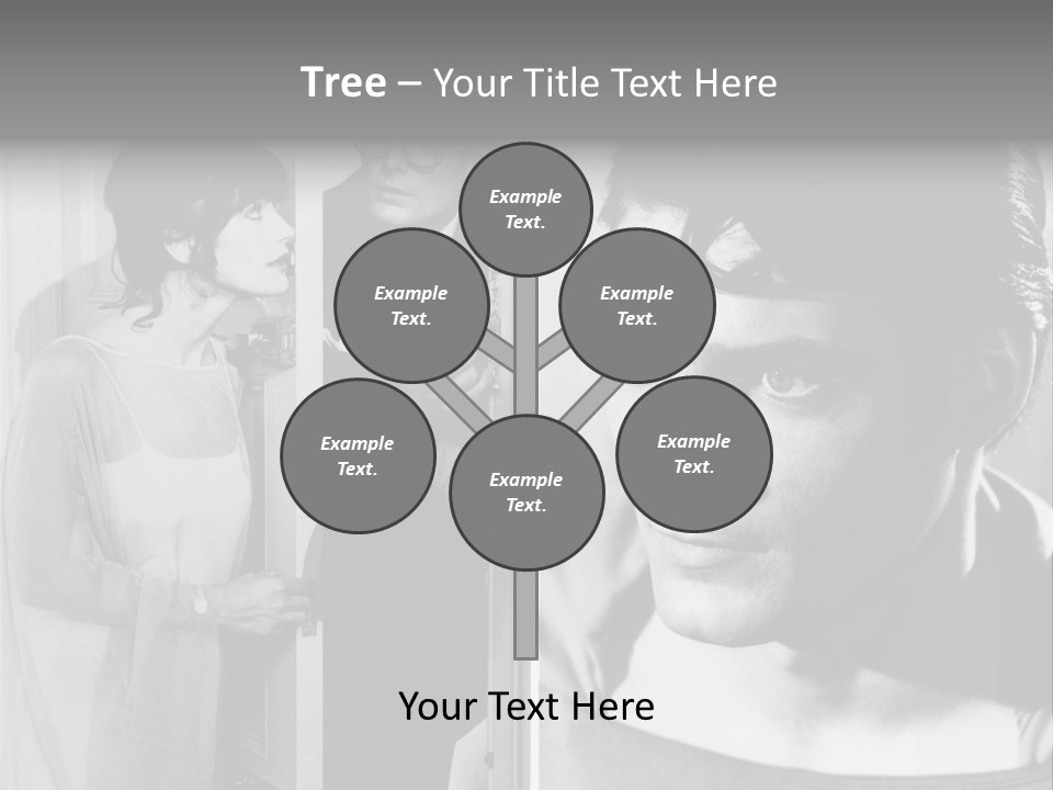 Beautiful Actors PowerPoint Template