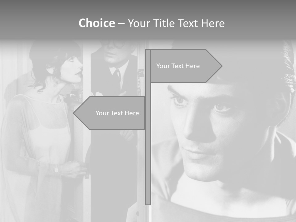 Beautiful Actors PowerPoint Template
