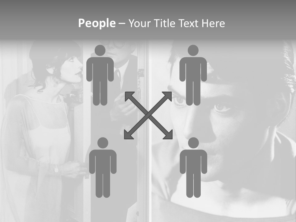 Beautiful Actors PowerPoint Template