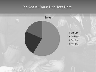 3 Friend Posing PowerPoint Template