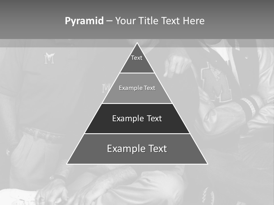 3 Friend Posing PowerPoint Template