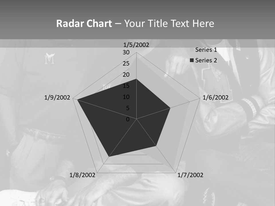 3 Friend Posing PowerPoint Template