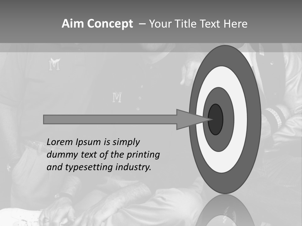 3 Friend Posing PowerPoint Template