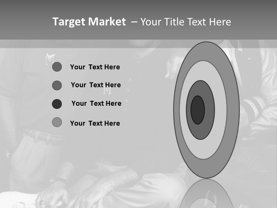 3 Friend Posing PowerPoint Template