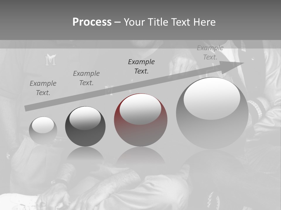 3 Friend Posing PowerPoint Template