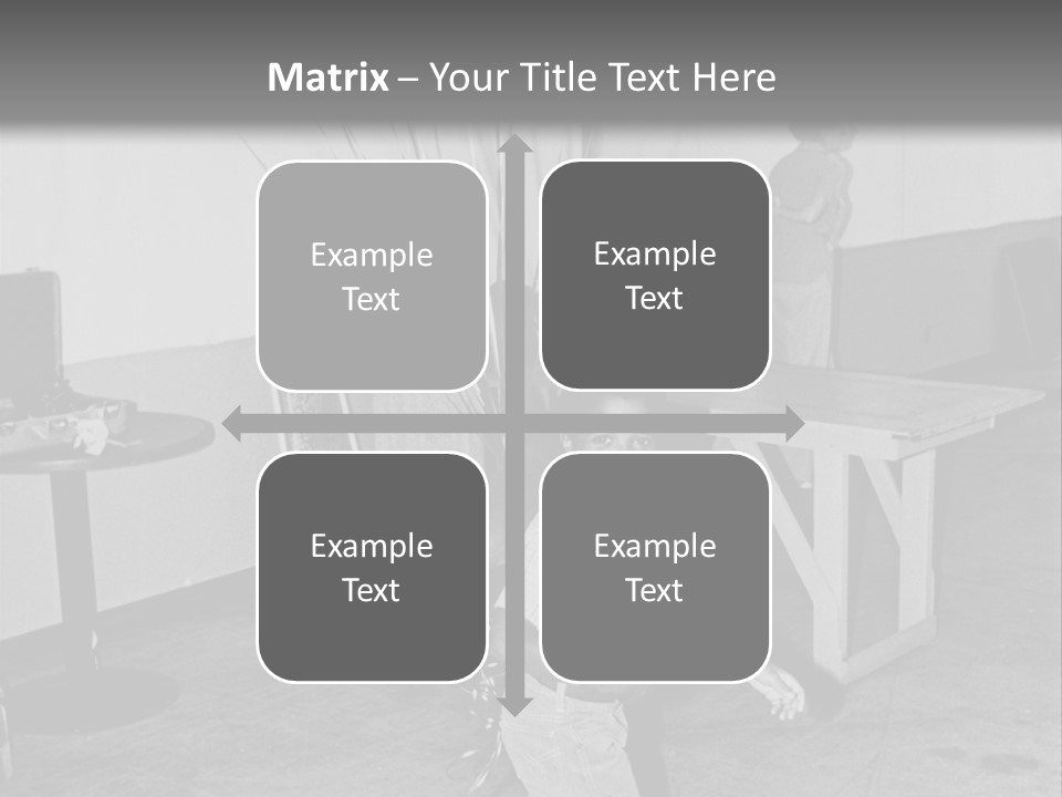 Black Boy Smiling PowerPoint Template