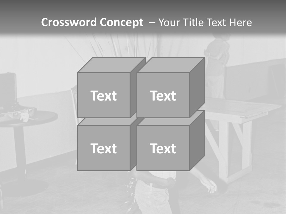 Black Boy Smiling PowerPoint Template