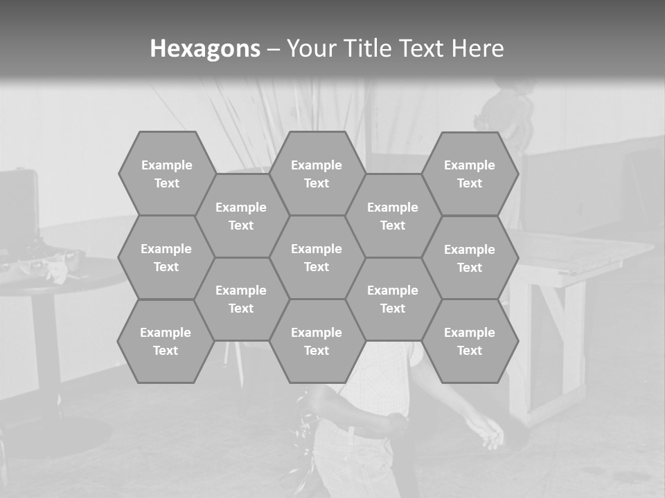 Black Boy Smiling PowerPoint Template