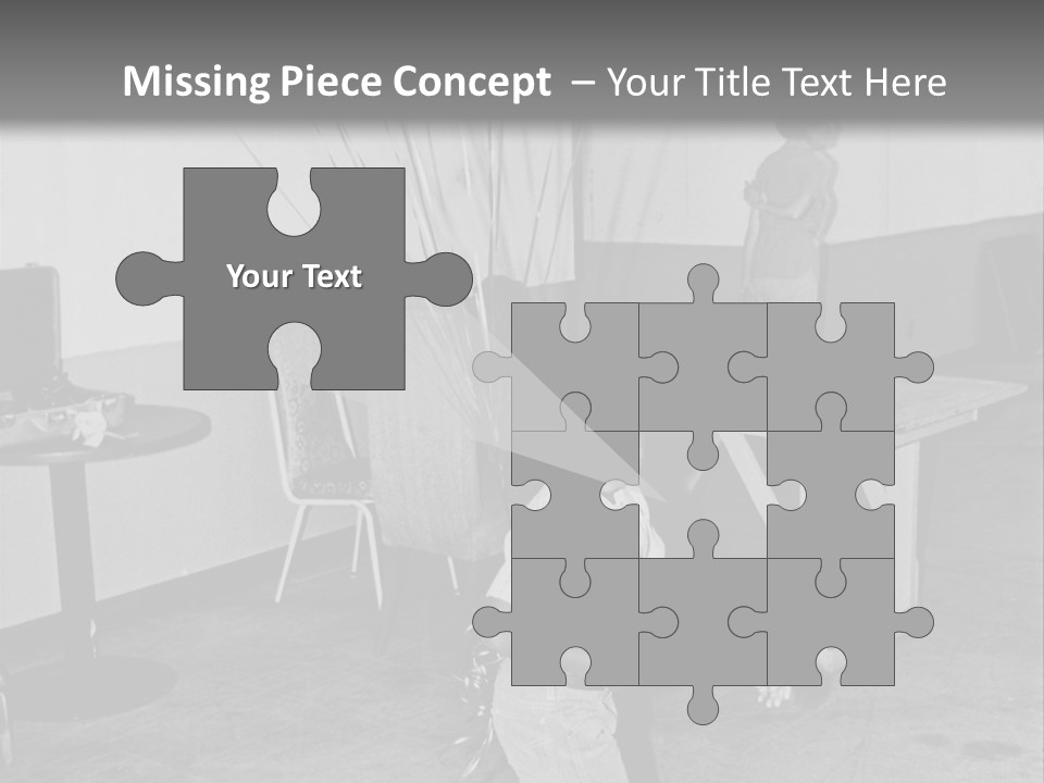 Black Boy Smiling PowerPoint Template