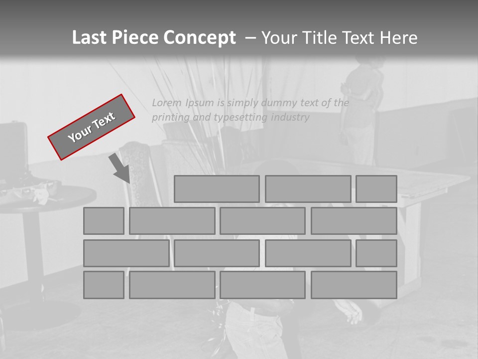 Black Boy Smiling PowerPoint Template