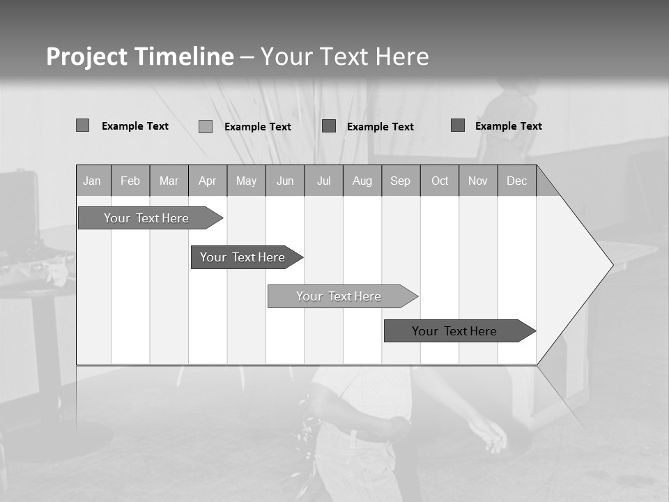 Black Boy Smiling PowerPoint Template