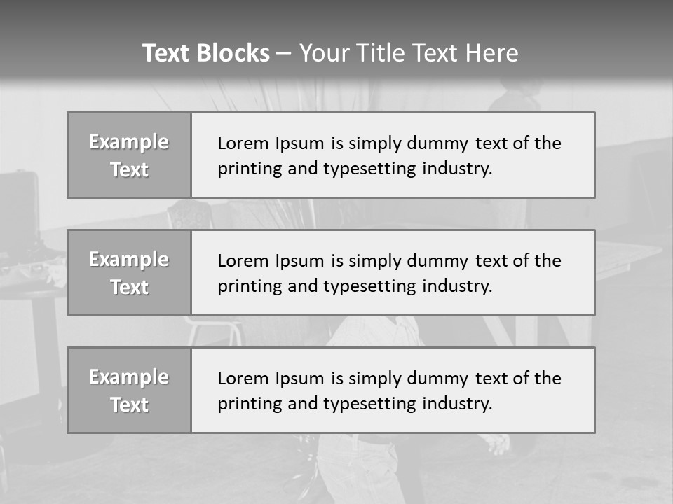 Black Boy Smiling PowerPoint Template