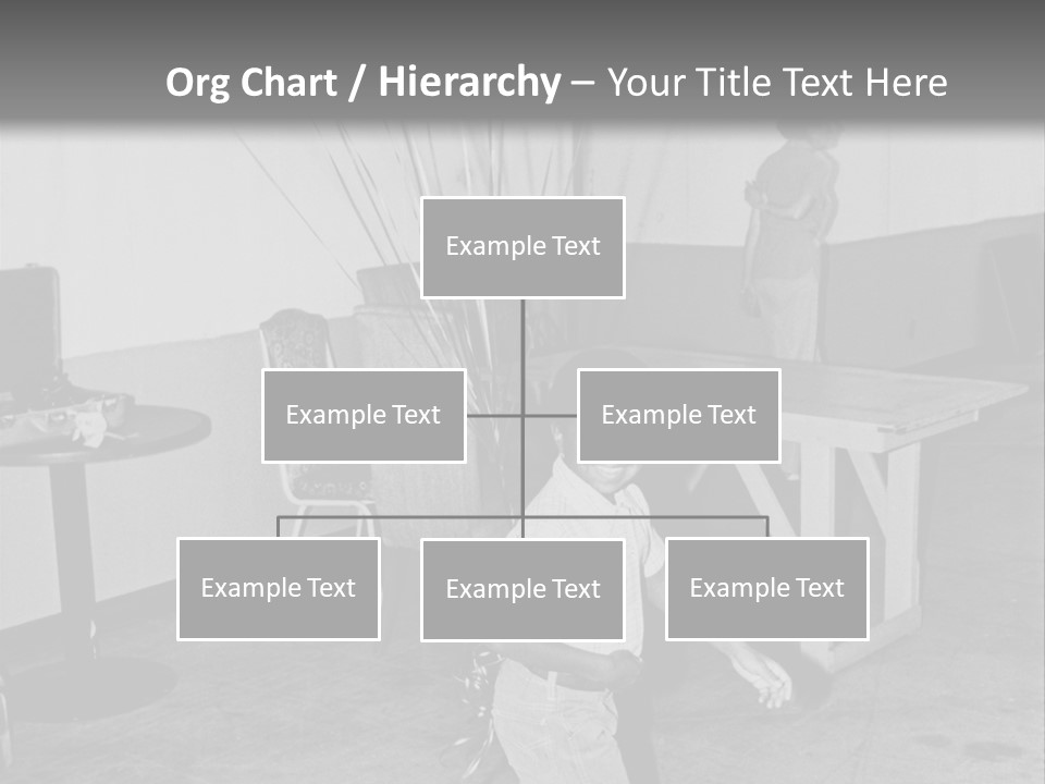 Black Boy Smiling PowerPoint Template
