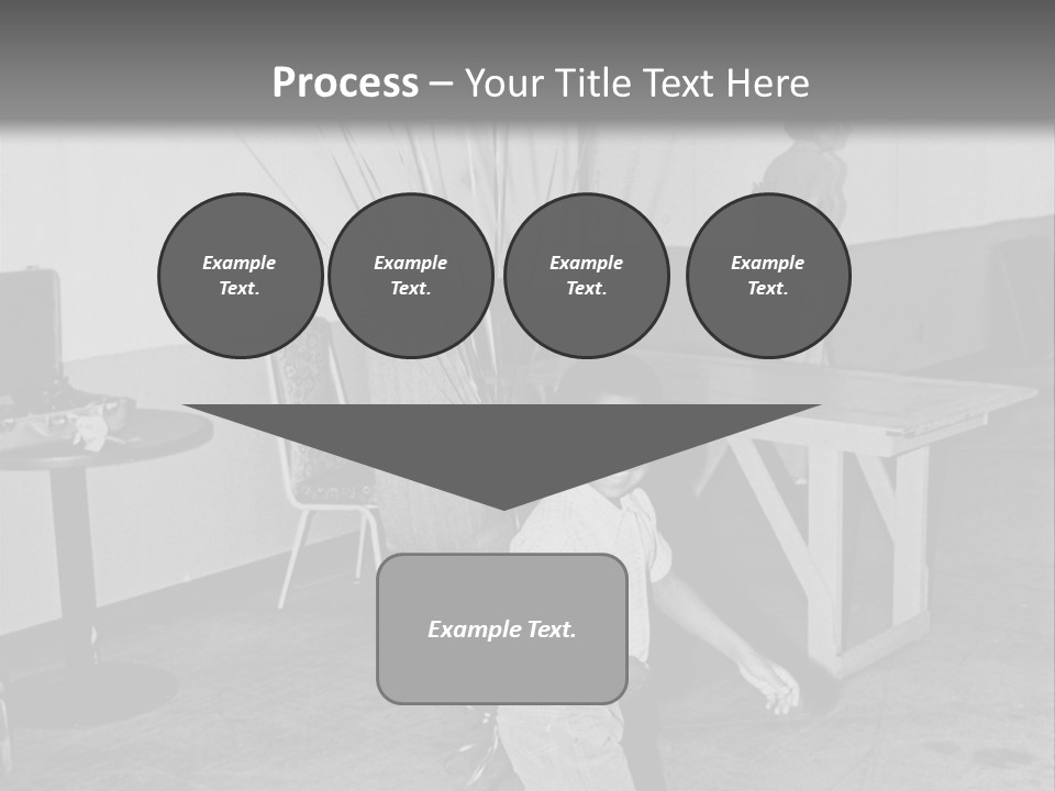 Black Boy Smiling PowerPoint Template