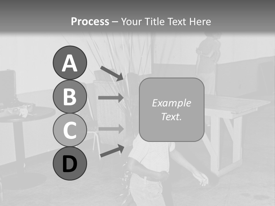 Black Boy Smiling PowerPoint Template
