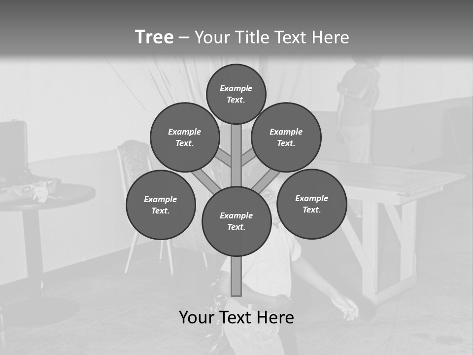 Black Boy Smiling PowerPoint Template