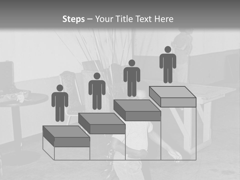 Black Boy Smiling PowerPoint Template