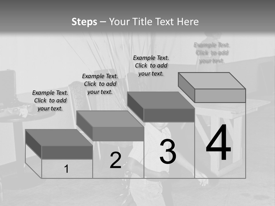 Black Boy Smiling PowerPoint Template