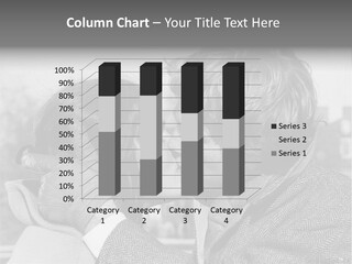 Loving Couple Kissing 20 Th Century PowerPoint Template