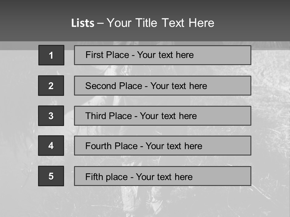 Man Walking In The Field PowerPoint Template