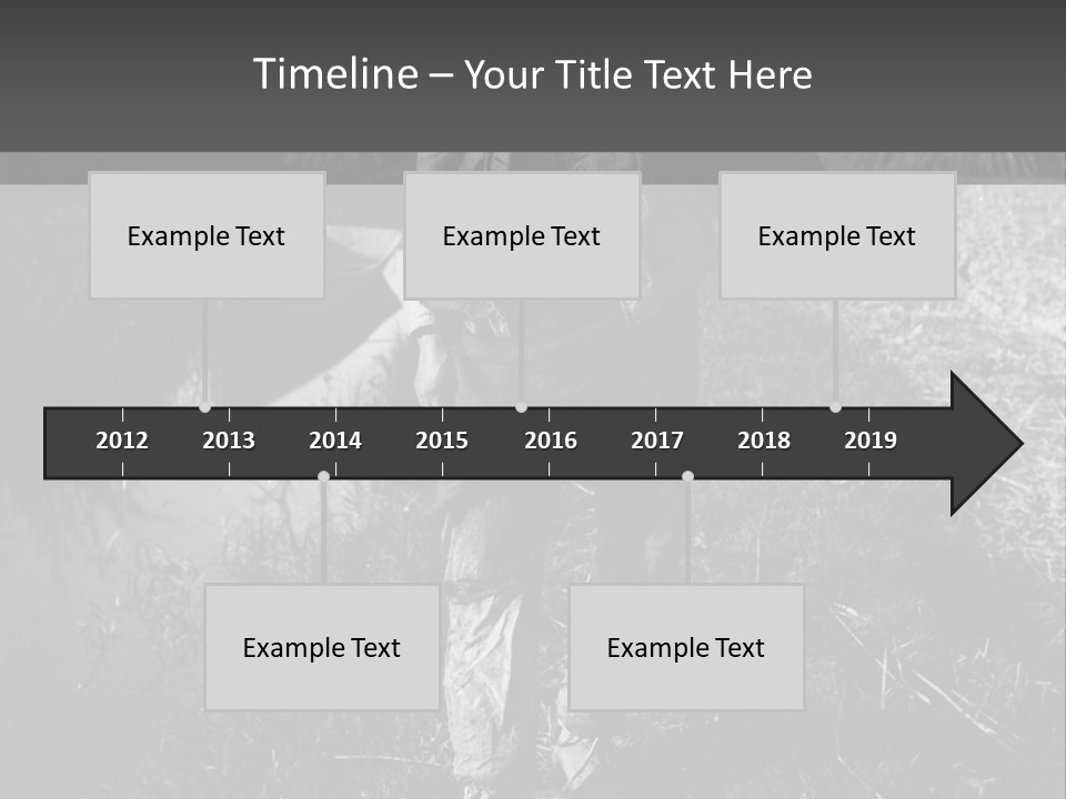 Man Walking In The Field PowerPoint Template