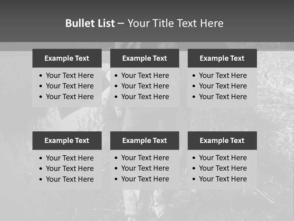 Man Walking In The Field PowerPoint Template