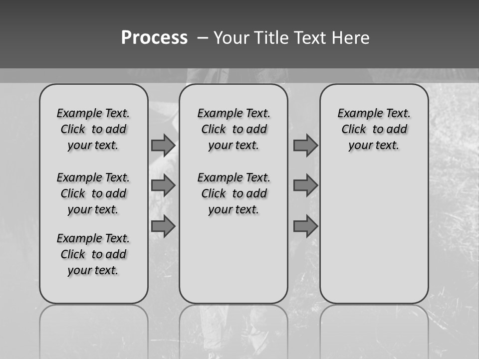 Man Walking In The Field PowerPoint Template