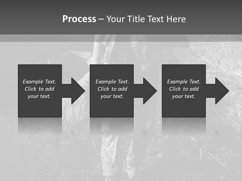 Man Walking In The Field PowerPoint Template