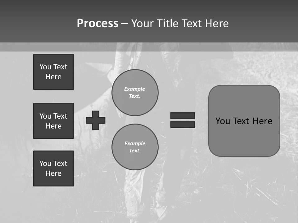 Man Walking In The Field PowerPoint Template