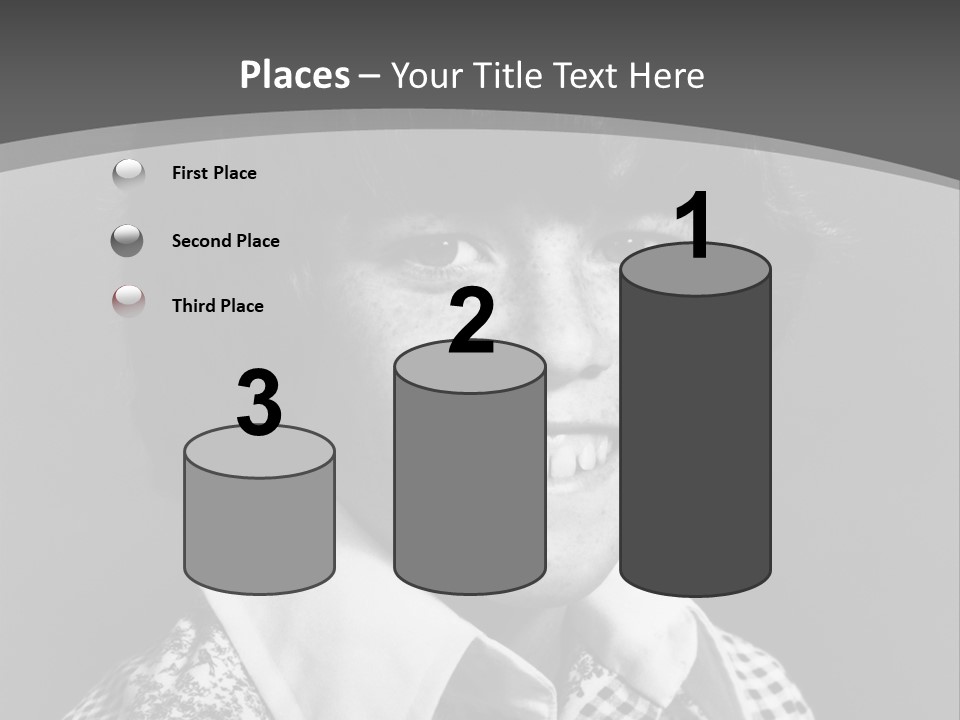 Happy Boy Smiling PowerPoint Template