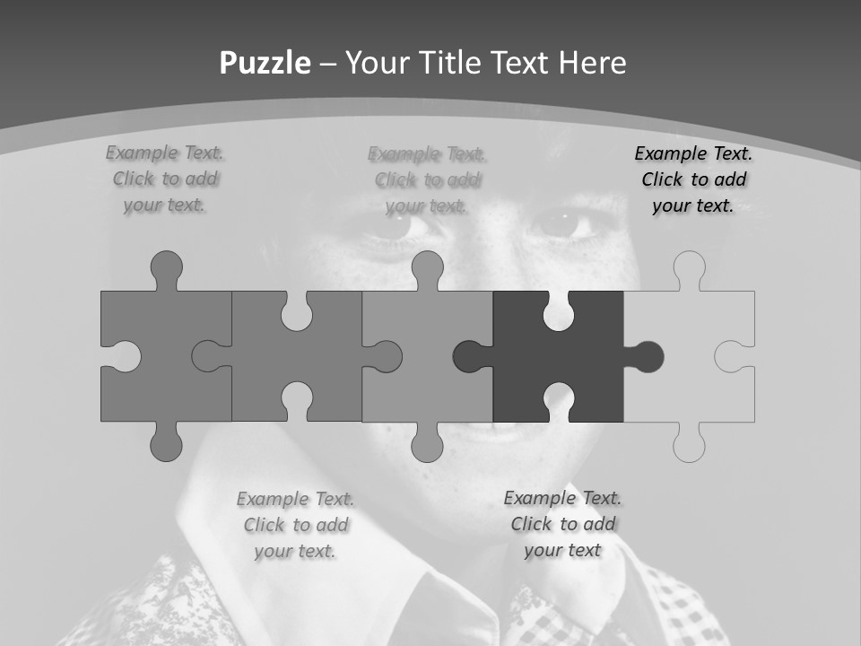 Happy Boy Smiling PowerPoint Template