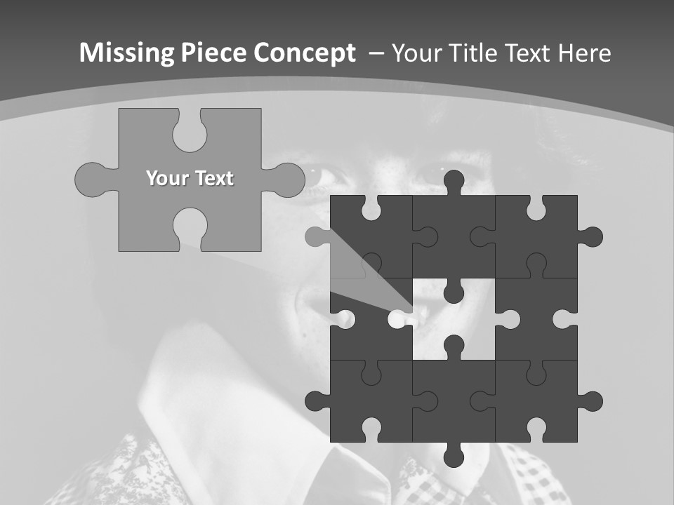 Happy Boy Smiling PowerPoint Template