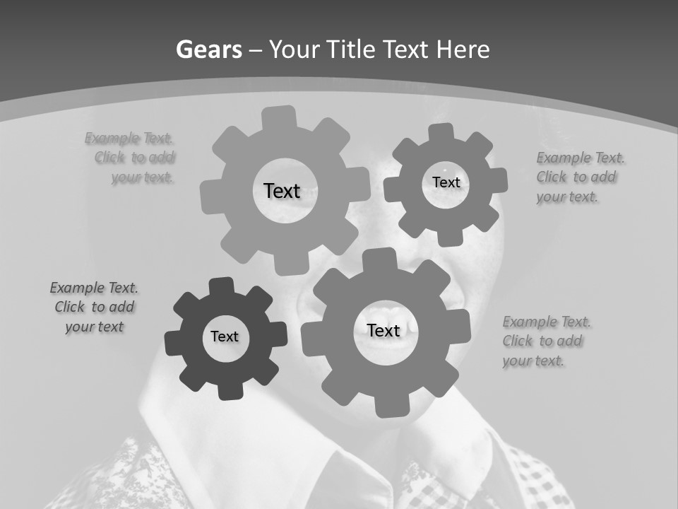 Happy Boy Smiling PowerPoint Template