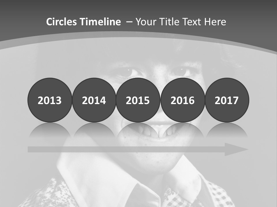 Happy Boy Smiling PowerPoint Template