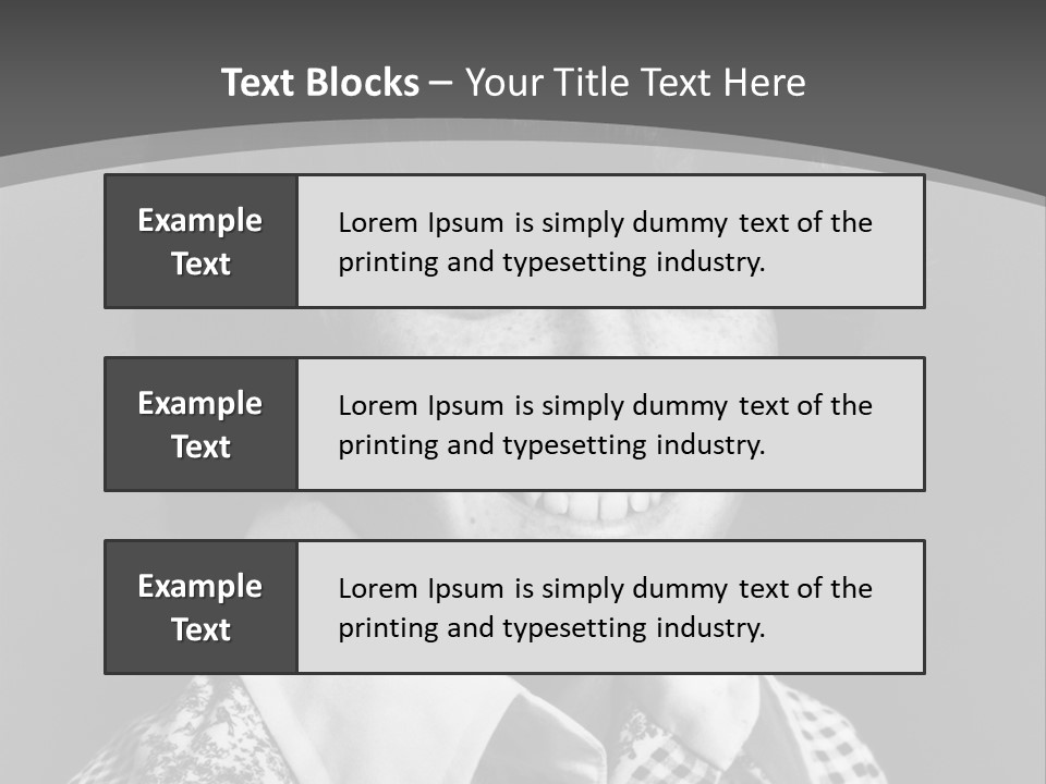 Happy Boy Smiling PowerPoint Template