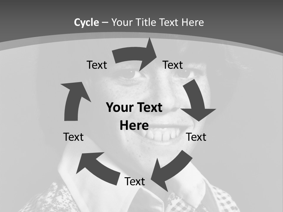 Happy Boy Smiling PowerPoint Template