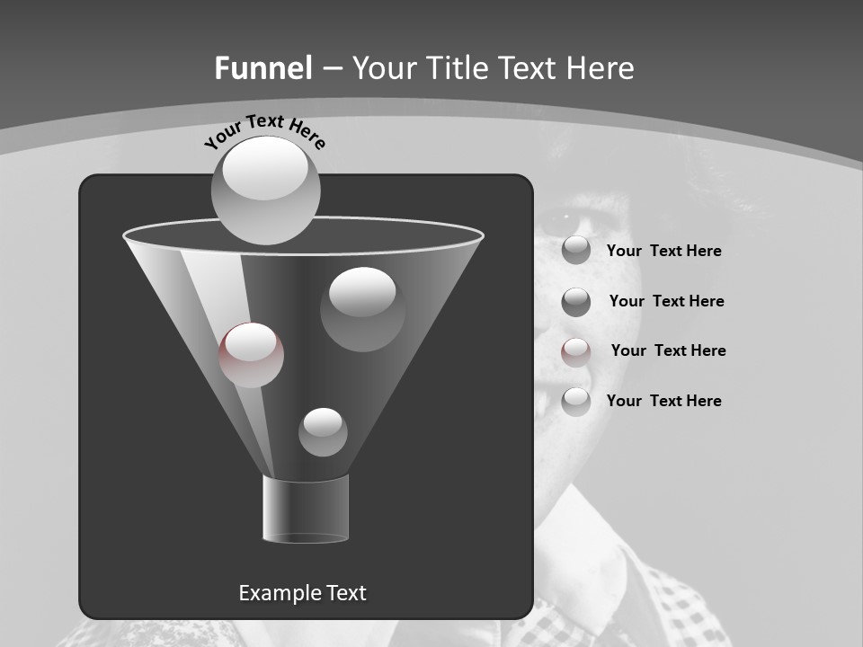 Happy Boy Smiling PowerPoint Template