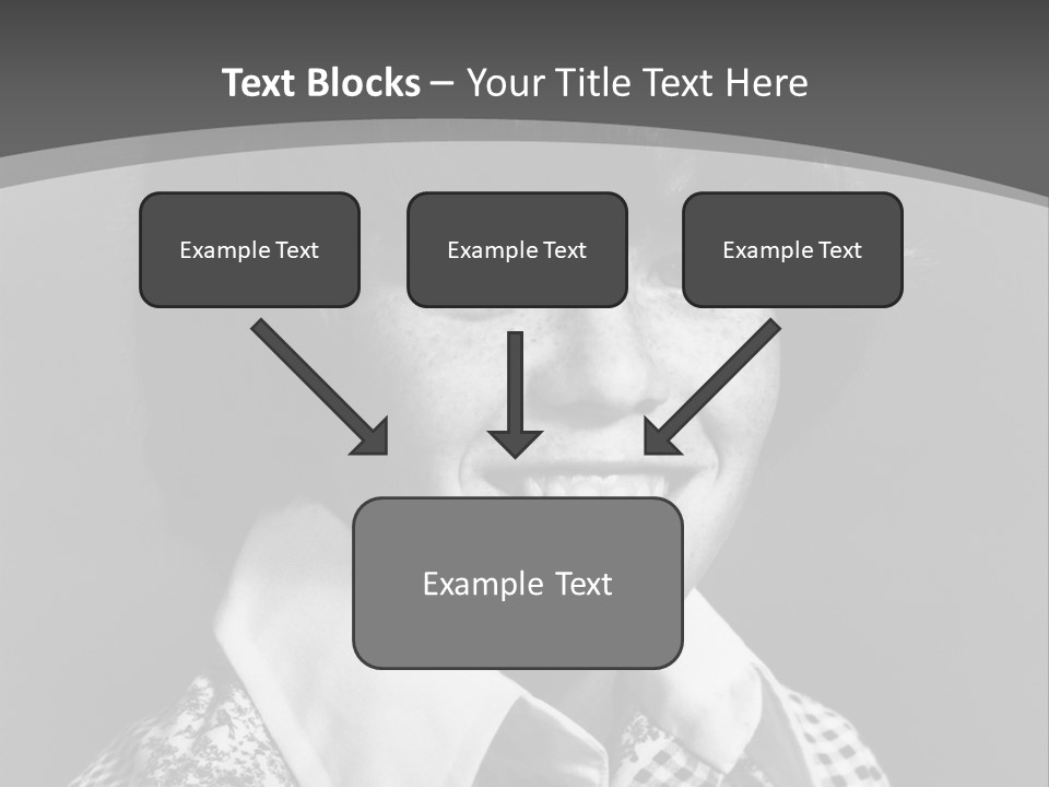 Happy Boy Smiling PowerPoint Template