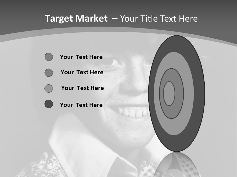 Happy Boy Smiling PowerPoint Template