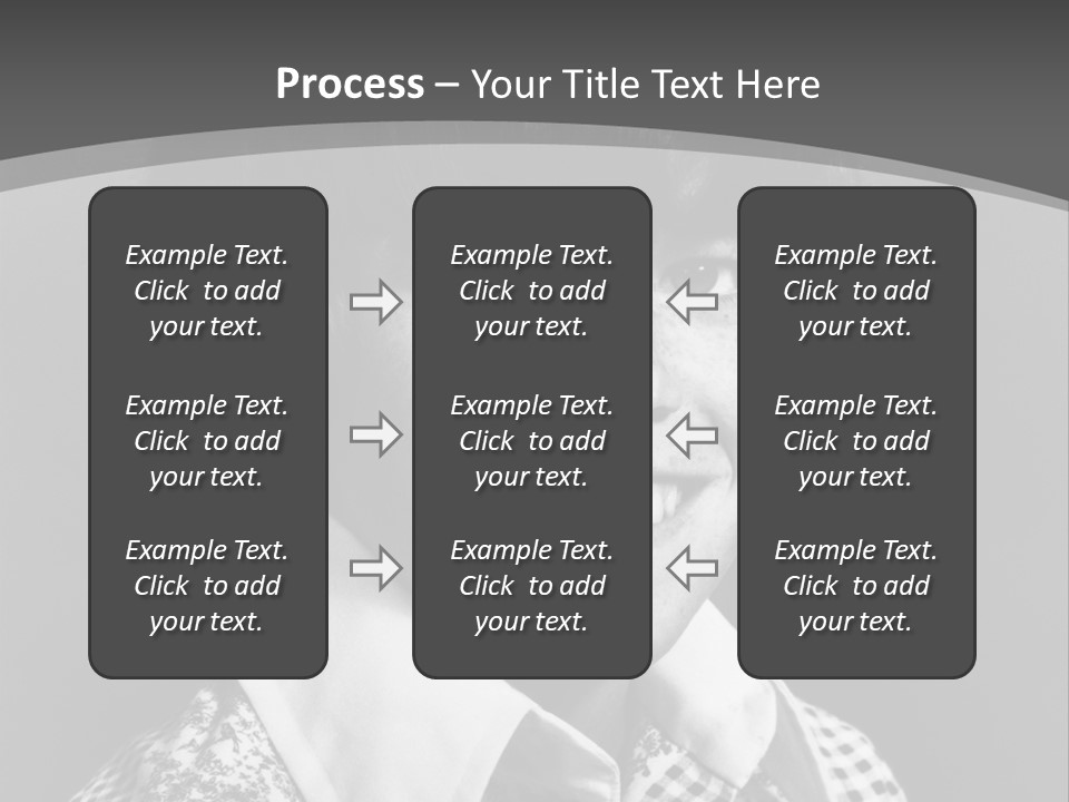 Happy Boy Smiling PowerPoint Template
