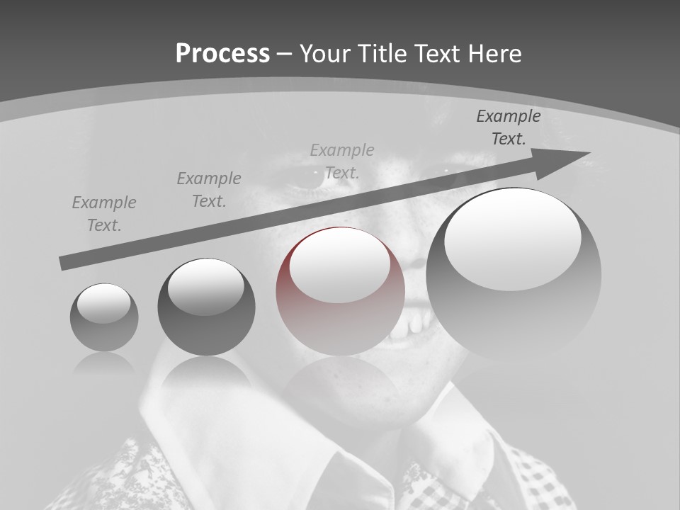 Happy Boy Smiling PowerPoint Template