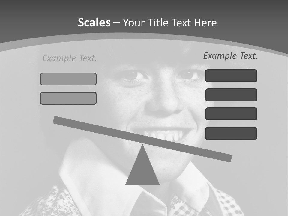 Happy Boy Smiling PowerPoint Template