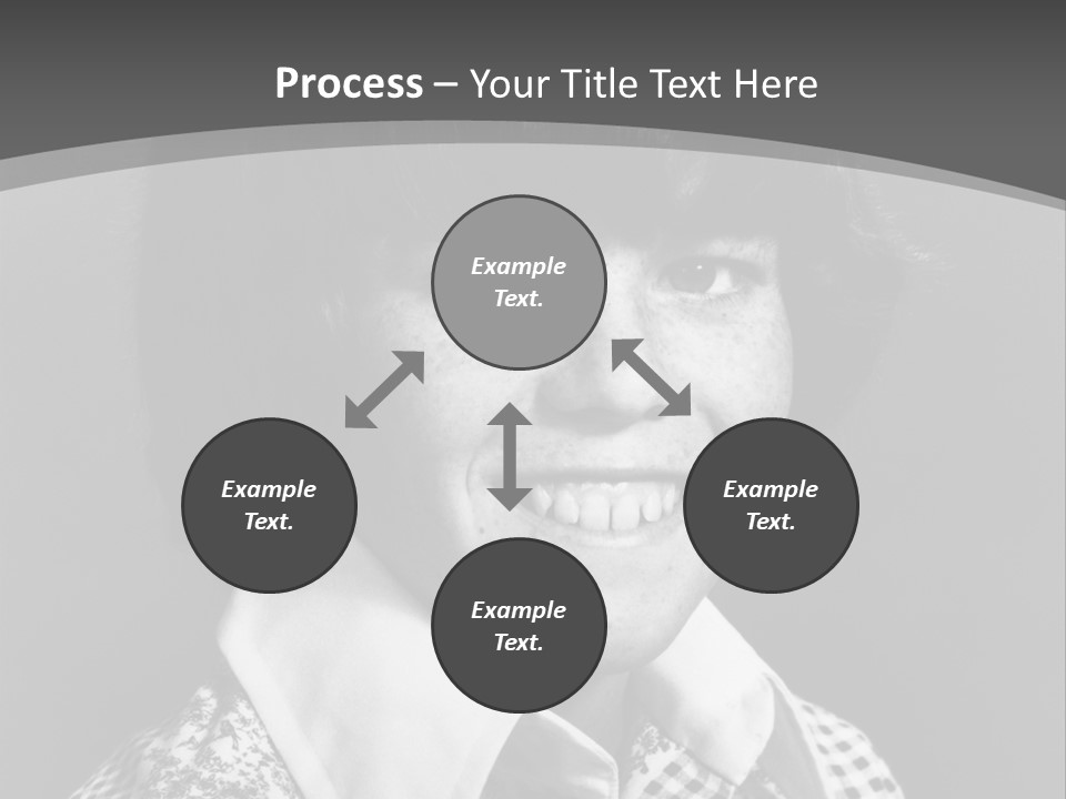 Happy Boy Smiling PowerPoint Template