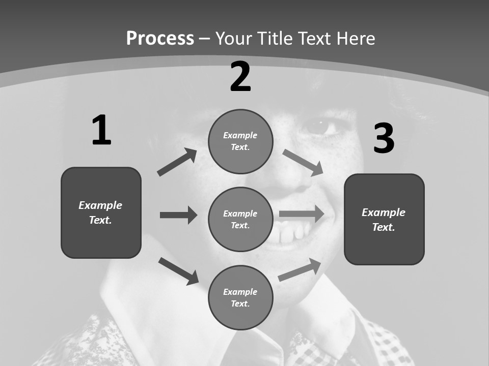 Happy Boy Smiling PowerPoint Template