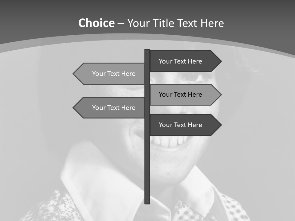 Happy Boy Smiling PowerPoint Template