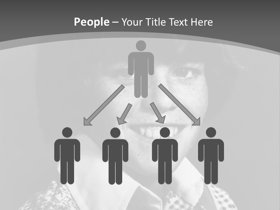 Happy Boy Smiling PowerPoint Template