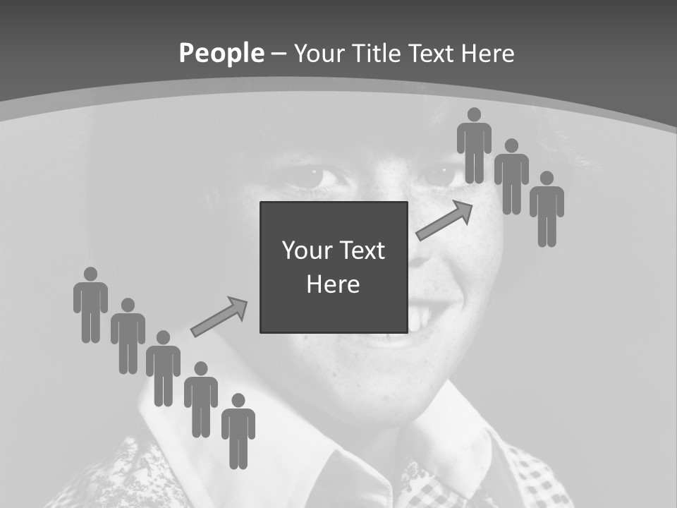 Happy Boy Smiling PowerPoint Template