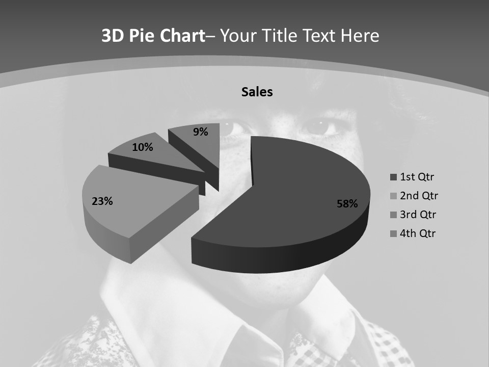 Happy Boy Smiling PowerPoint Template